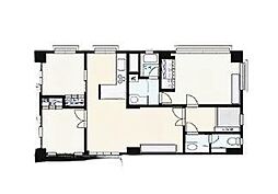 オータニマンション 3LDKの間取図画像