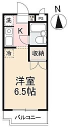 間取図画像 1K