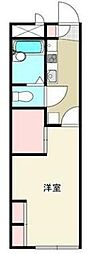 レオパレス学園通り 1Kの間取図画像