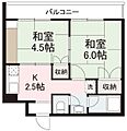 ヴィラ扇6階4.5万円