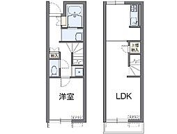 レオネクストセイカパール 1LDKの間取図画像