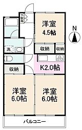 ラ・トゥール林道 3Kの間取図画像