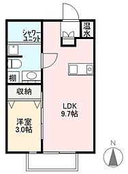 MAISONPAYSAGE 1LDKの間取図画像