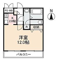 グランヴェール 305 ｜ 香川県高松市紙町430番地24（賃貸マンション1K・3階・32.83㎡） その2