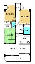 ル・エスト今里 203 ｜ 香川県高松市今里町二丁目18-20（賃貸マンション3LDK・2階・72.53㎡） その2