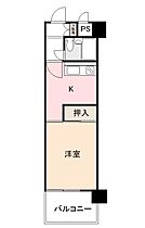 ダイアパレス南瓦町 302 ｜ 香川県高松市観光通1丁目2-9（賃貸マンション1K・3階・24.92㎡） その2