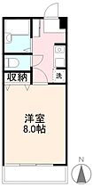 ウッドネスト春日1.2.3 2206 ｜ 香川県高松市春日町671（賃貸マンション1K・2階・26.24㎡） その2