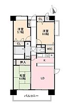 ダイアパレス太田第2 1003 ｜ 香川県高松市太田上町247-1（賃貸マンション3LDK・10階・68.82㎡） その2