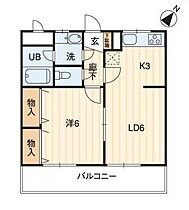 コンフォルト桜町 104 ｜ 香川県高松市桜町ニ丁目17-20（賃貸マンション1LDK・1階・40.20㎡） その2