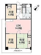 ロイヤルパークハイツ 302 ｜ 香川県高松市室新町1052（賃貸マンション3LDK・3階・66.15㎡） その2