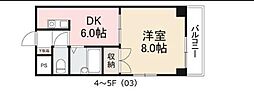 間取図画像 1DK