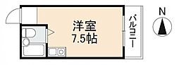 NSビル ワンルームの間取図画像