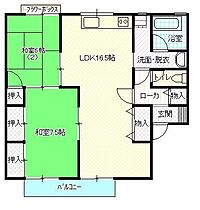 ハーフムーン 101 ｜ 香川県高松市上福岡町2012-11（賃貸アパート2LDK・1階・70.29㎡） その2