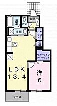 フィオーレ・太田 103 ｜ 香川県高松市太田上町56番地5（賃貸アパート1LDK・1階・44.96㎡） その2