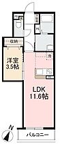 ｆｏｒｔｅ塩上町 303 ｜ 香川県高松市塩上町三丁目21-9（賃貸マンション1LDK・3階・38.00㎡） その2