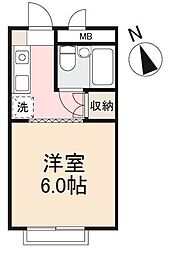PALPORT 1Kの間取図画像