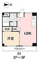 ロゼ上之町 201 ｜ 香川県高松市上之町一丁目8-10（賃貸マンション1LDK・2階・37.80㎡） その2