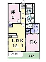 Ａｍｉｓ　Ｈｏｕｓｅ　B 103 ｜ 香川県高松市鶴市町520番地1（賃貸アパート2LDK・1階・56.80㎡） その2