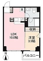 コリドール丸の内 801 ｜ 香川県高松市丸の内5-6（賃貸マンション1LDK・8階・34.16㎡） その2