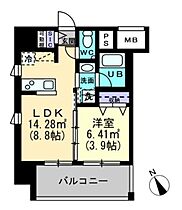 アルファレガロ福田町 901 ｜ 香川県高松市福田町2-1（賃貸マンション1LDK・9階・30.97㎡） その2