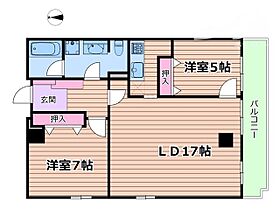 フローラルセントランド  ｜ 大阪府大阪市淀川区東三国4丁目（賃貸マンション2LDK・5階・62.80㎡） その2