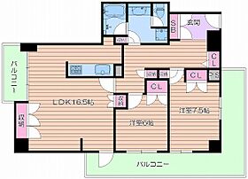 ザ・グランドビュー・オオサカ  ｜ 大阪府大阪市淀川区十三東1丁目（賃貸マンション2LDK・14階・83.75㎡） その2