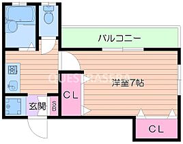 オーエーハイツ  ｜ 大阪府箕面市箕面1丁目（賃貸アパート1K・2階・23.00㎡） その2