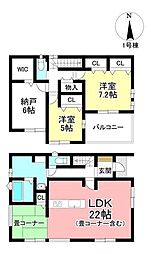 新築戸建 名古屋市守山区鳥羽見1丁目 全4棟