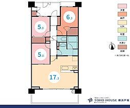 間取図画像 2SLDK