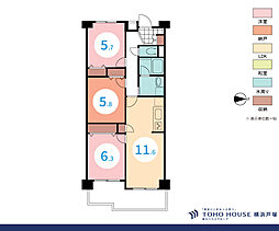 間取図画像 2SLDK