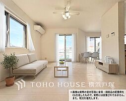 ゆとりと開放感を楽しむ、家族のくつろぎリビング