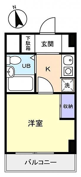 津田沼ダイカンプラザシティ ｜千葉県船橋市前原東3丁目(賃貸マンション1K・5階・15.00㎡)の写真 その2