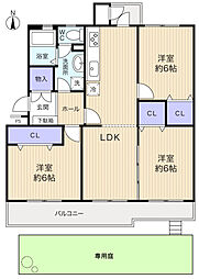 間取図画像 3LDK