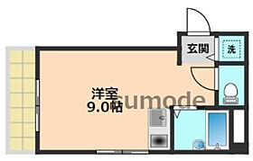 大阪府高槻市富田丘町（賃貸マンション1R・2階・20.64㎡） その2