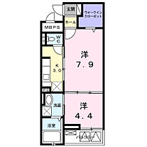 大阪府茨木市藤の里1丁目（賃貸マンション1LDK・2階・39.32㎡） その2