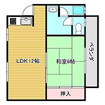 大阪府高槻市津之江町3丁目（賃貸マンション1LDK・5階・36.42㎡） その2