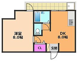 大阪府高槻市淀の原町（賃貸マンション1DK・2階・30.00㎡） その2