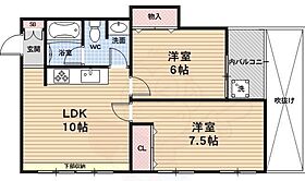 KGマンション  ｜ 京都府京都市右京区太秦下角田町（賃貸マンション2LDK・2階・49.84㎡） その2