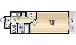 NAVI2 1Kの間取図画像