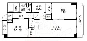 MNS千本  ｜ 京都府京都市中京区西ノ京南聖町（賃貸マンション2LDK・2階・60.61㎡） その2