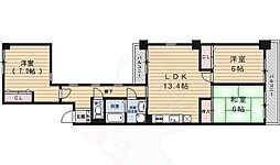 せんぼん有彩館 3LDKの間取図画像