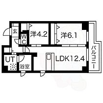 京都府京都市下京区上平野町（賃貸マンション2LDK・6階・53.11㎡） その2