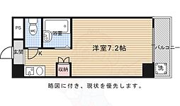セントガーデン 1Kの間取図画像