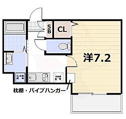 ネクストライフ大宮東小野堀町 1Kの間取図画像