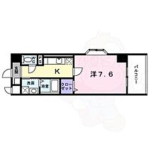 京都府京都市右京区西院東淳和院町13番9号（賃貸マンション1K・7階・26.37㎡） その2