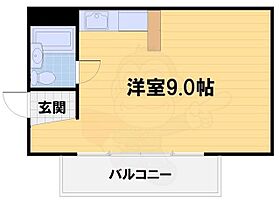 京都府京都市右京区太秦帷子ケ辻町（賃貸マンション1R・4階・21.42㎡） その2