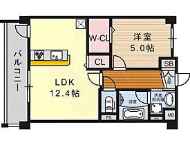 京都府京都市南区吉祥院嶋高町（賃貸マンション1LDK・3階・44.01㎡） その2