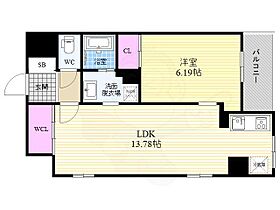 京都府京都市下京区郷之町（賃貸マンション1LDK・8階・47.26㎡） その2