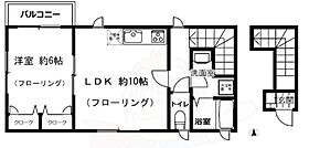 ラフィーネ倉橋  ｜ 京都府京都市上京区前之町（賃貸アパート1LDK・2階・44.56㎡） その2