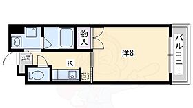 ルピナス北山  ｜ 京都府京都市北区紫竹東高縄町（賃貸マンション1K・5階・25.60㎡） その2